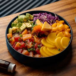 Salmon Tuna Poke Bowl